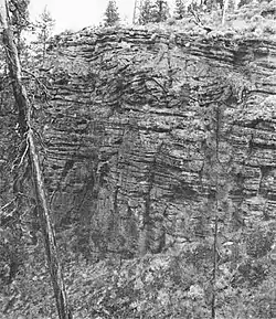 East rim of Big Hole, Oregon.