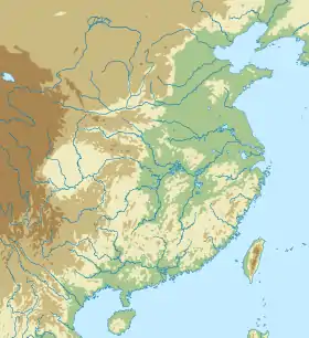 Suqian is located in Eastern China