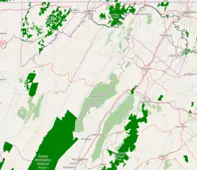 Valley View is located in Eastern Panhandle of West Virginia