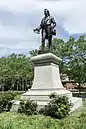 Statue of Ebenezer Knight Dexter in Dexter Training Ground