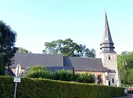 The church in Écalles-Alix