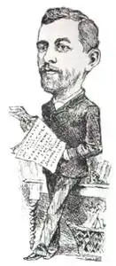 Character sketch of Eddie Bourke in 1891