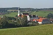 Former monastery at Edelstetten in Neuburg an der Kammel, Bavaria (1804–present)