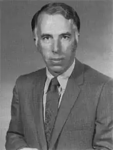 Black-and-white photo of Edgar Cortright