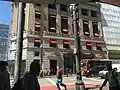 Facade of the building seen from Coronel Xavier de Toledo Street