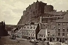 Edinburgh from the Grass Market