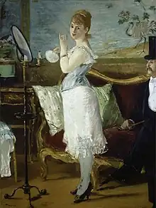 Édouard Manet:  Nana,  Hamburger Kunsthalle