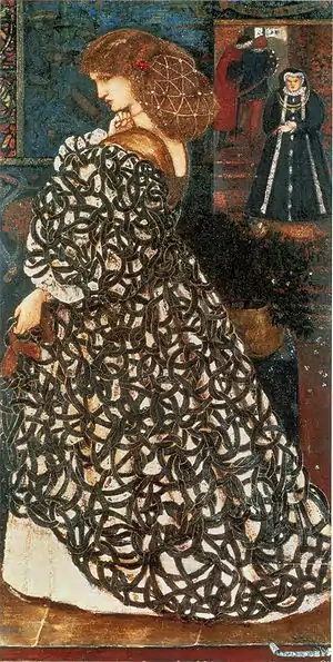 Edward Burne-Jones, Sidonia von Borcke, 1860