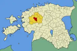 Raikküla Parish within Rapla County.