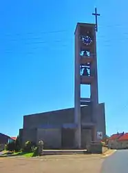 The church in Bourdonnay