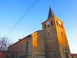 The church in Colmey