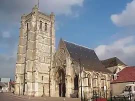 The church in Caix