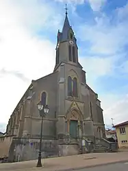 The church in Ébersviller