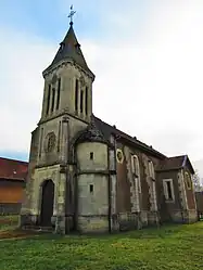 The church in Gremilly