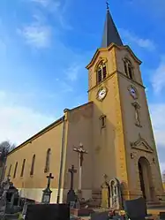 The church in Hestroff