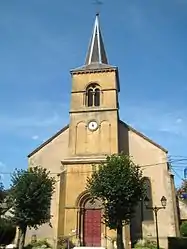 The church in Knutange