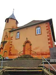 The church in Metting