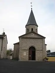 The church in Nantiat