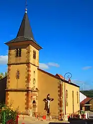 The church in Rémering