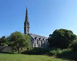 The church in Saint-Jean-Trolimon