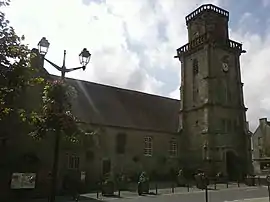 The church of Saint-Michel, in Lesneven