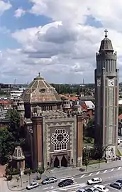 Church of St. Chrysolius, in Komen, Belgium.