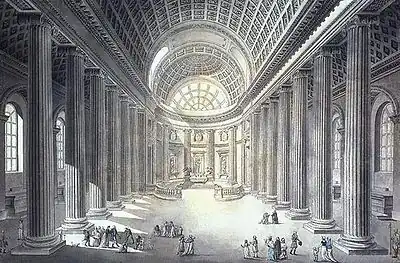 Interior of Church of Saint-Philippe-du-Roule, Paris (1765–70)