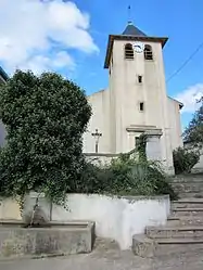 The church in Villecey-sur-Mad