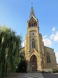 The church in Amanvillers