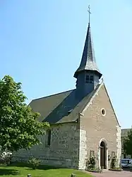 The church in Caugé