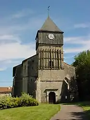 The Gironville church in Geville