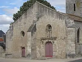 The church in Nalliers