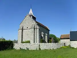 The church in Saint-Médard-la-Rochette