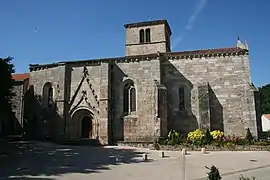 The church in Saint Paul-en-Pareds