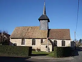 The church of Saint-Jean-Baptiste in La Heunière