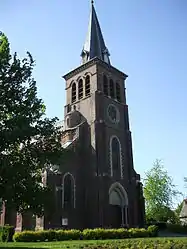 The church in Taisnières-sur-Hon