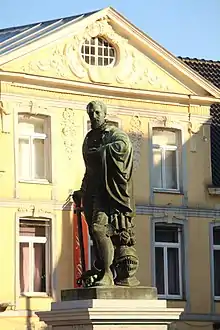 Egmont's statue