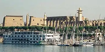 Panoramic view of Luxor