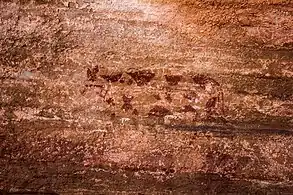 Rock paintings of Iheren