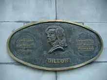 Plaque in Saint Patrick's Park, Dublin