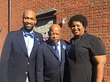 El-Mahdi Holly. Hon. John Lewis. Stacey Abrams