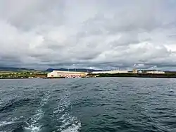 Port Allen with ʻEleʻele in the background