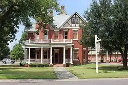 Elgin City Hall is located in the historic Dr. I. B. Nofsinger House