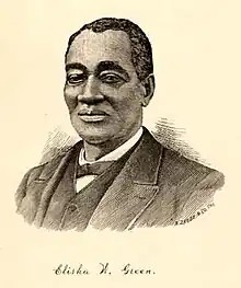 Elisha Winfield Green, from the frontispiece of his 1888 autobiography