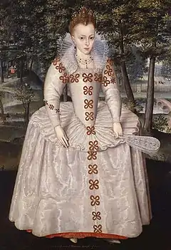 The first known portrait of Princess Elizabeth, 1603—possibly a companion piece to Peake's double portrait of the same year