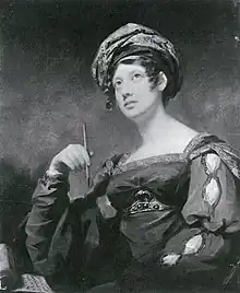 Portrait of Lady Gordon-Cumming painted by  Henry Raeburn between 1815 and 1823