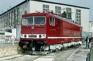 Electric locomotive of the GDR