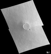 Mars Global Surveyor view of the summit area