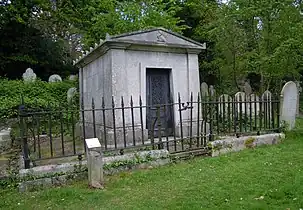 The mausoleum of surgeon Emanuel Cooper