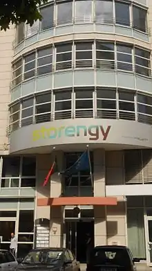 Building hosting the embassy in Berlin